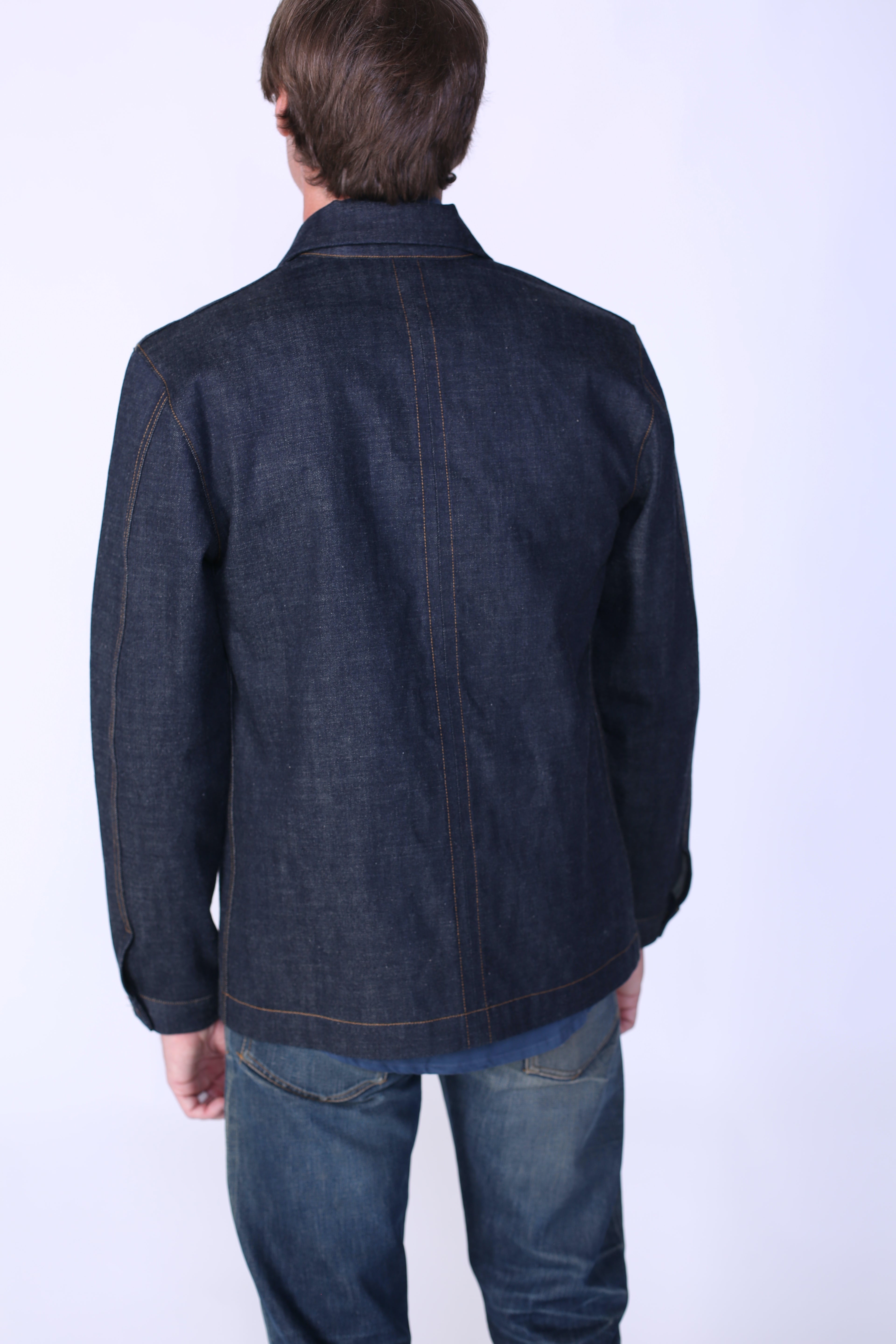 Patch Pocket Chore Coat | OG Selvage Denim