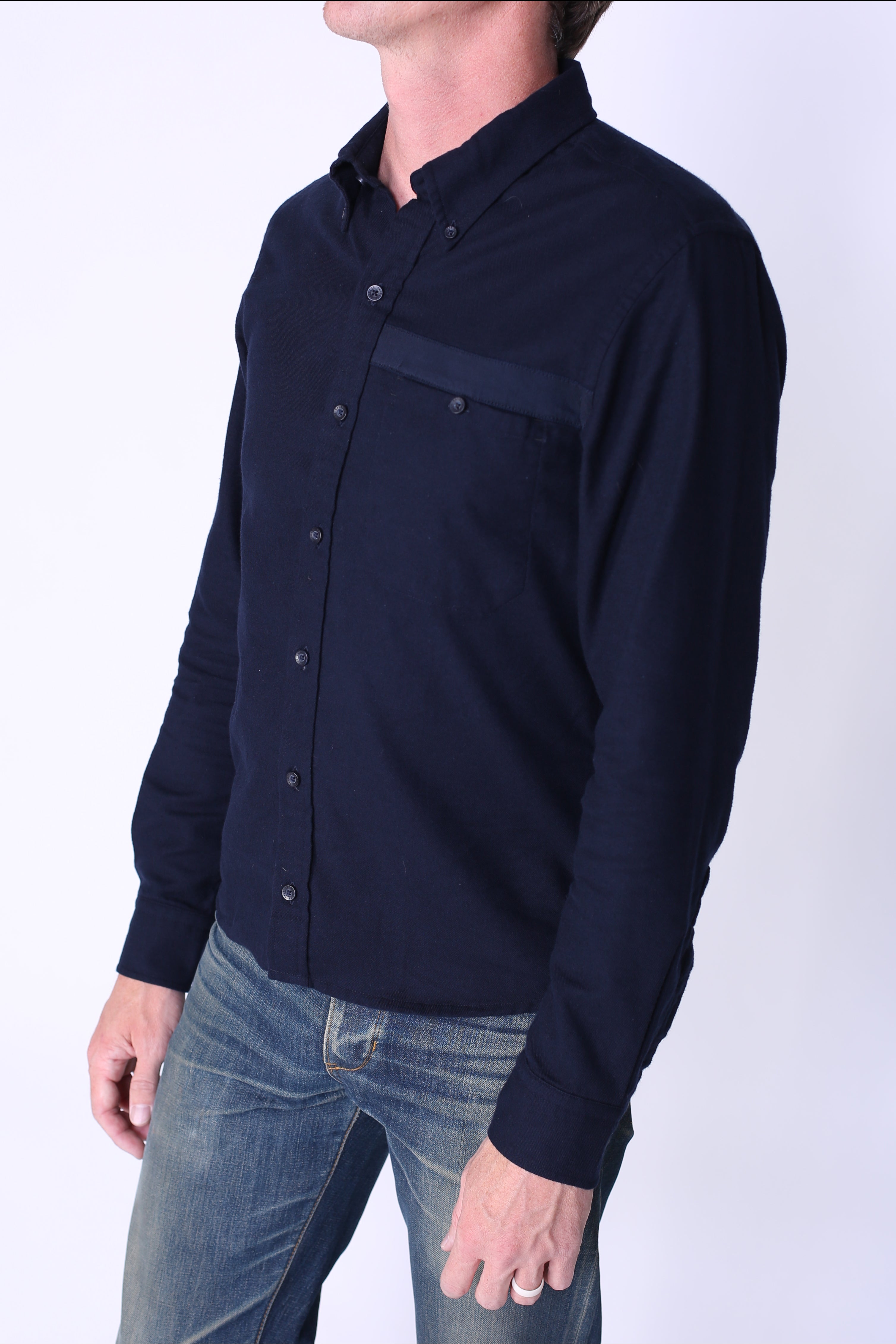 Oxford | Brushed Twill Ink