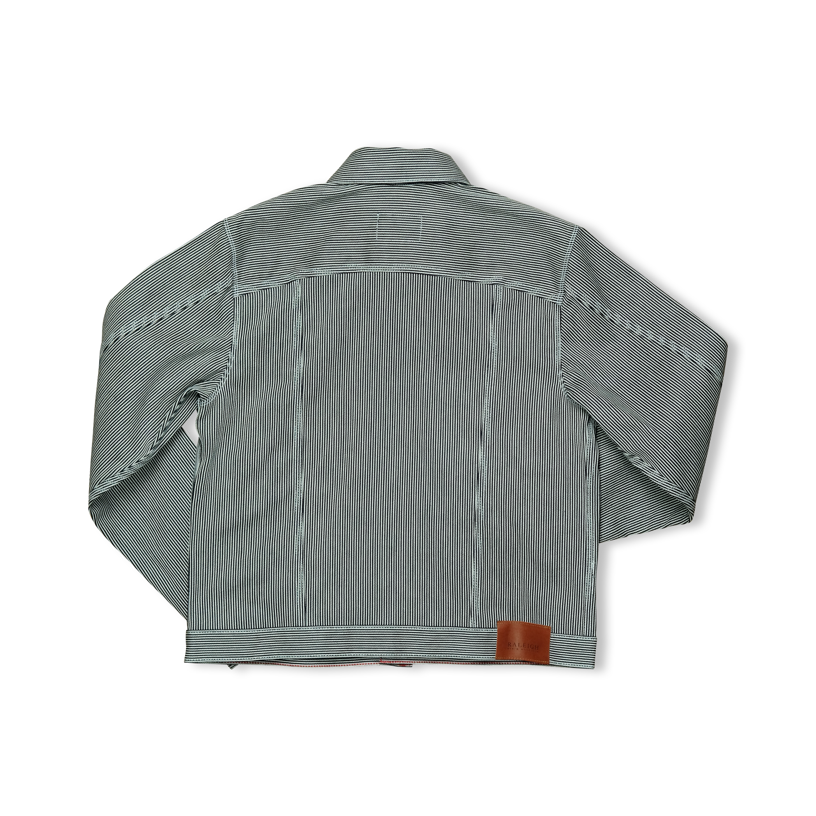 Denim Jacket | Hickory Stripe