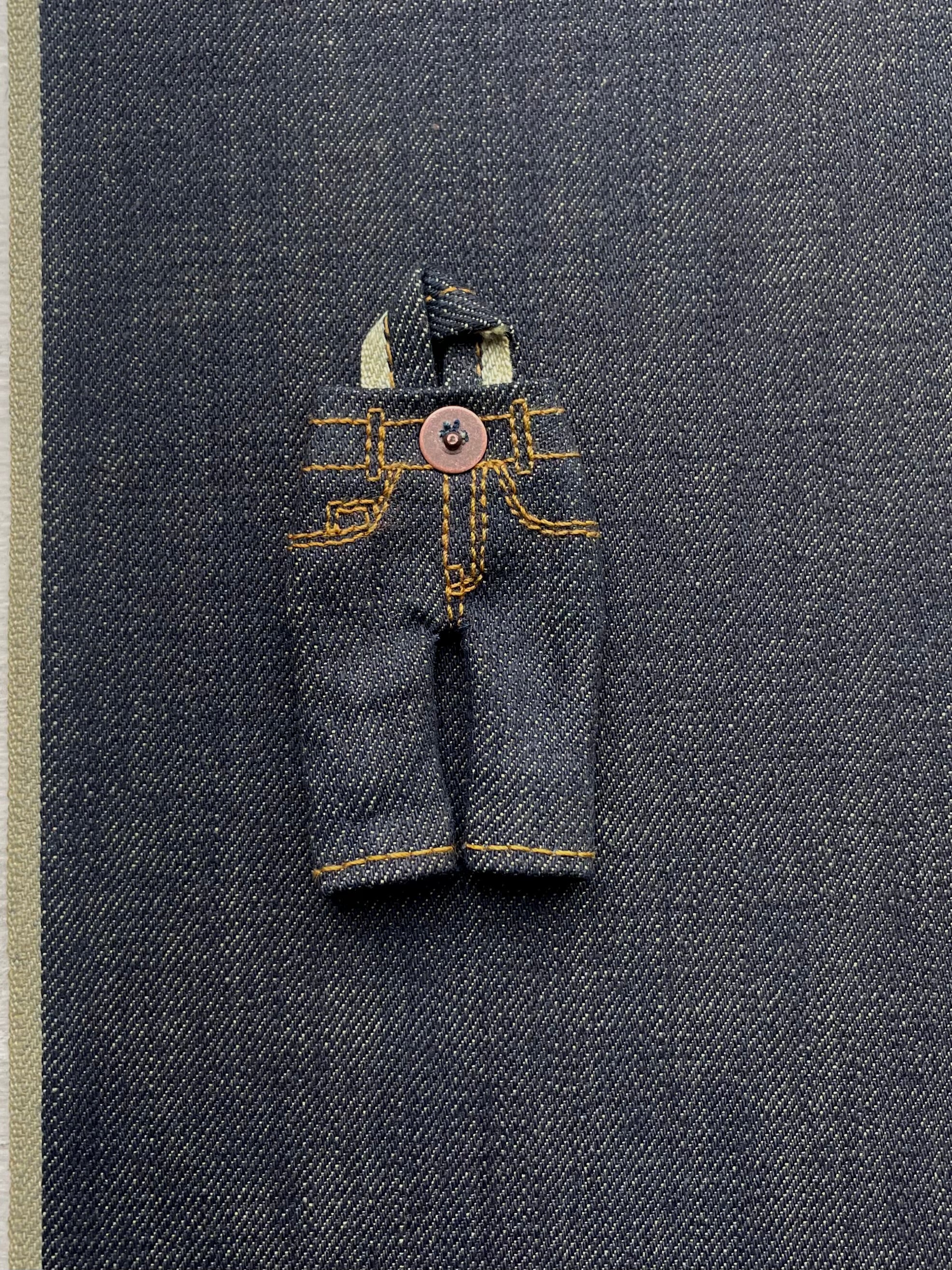 Tiny Pants Keychain | Cone Selvage