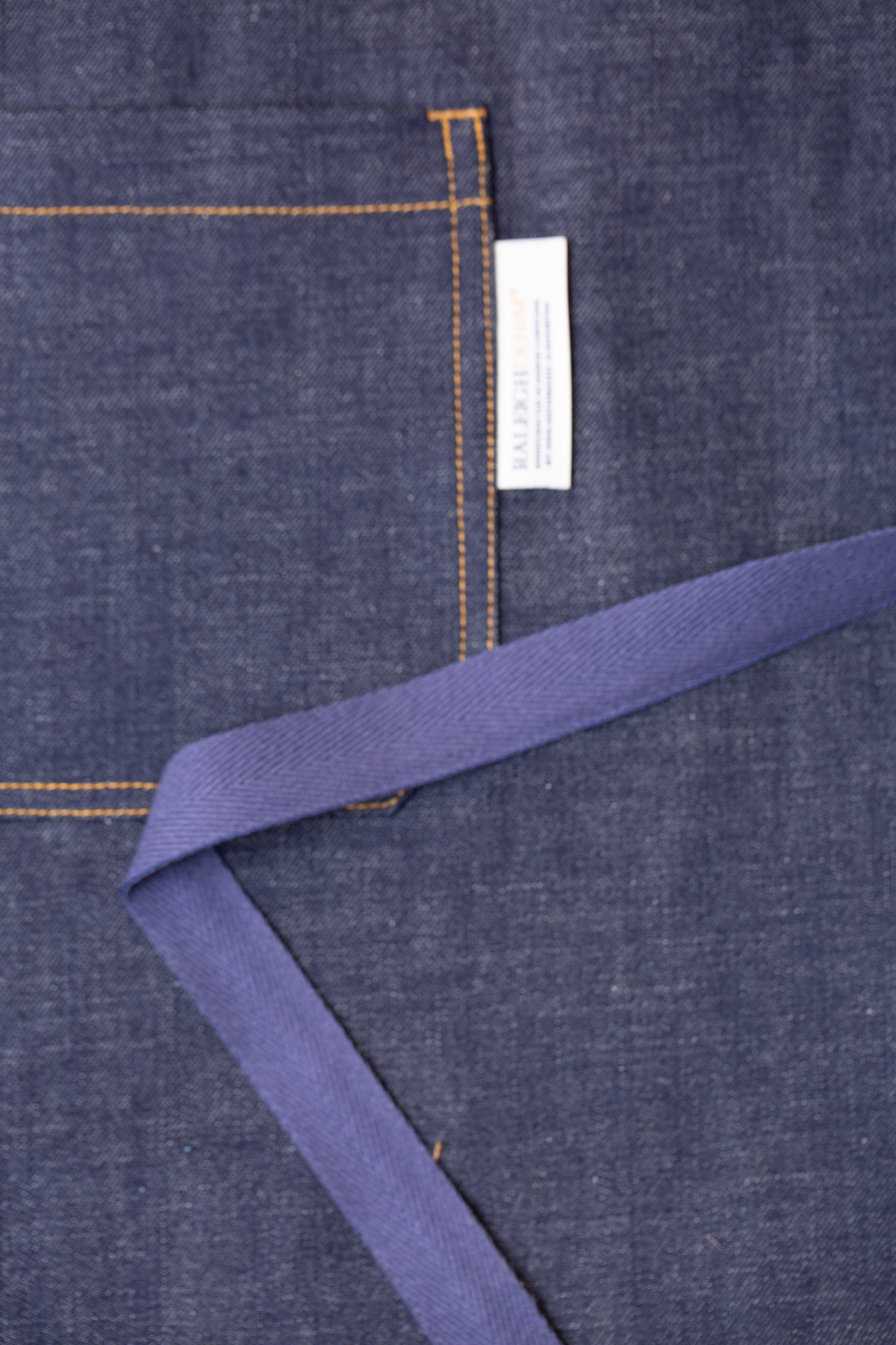 Patch Pocket Apron | OG Raw Selvage