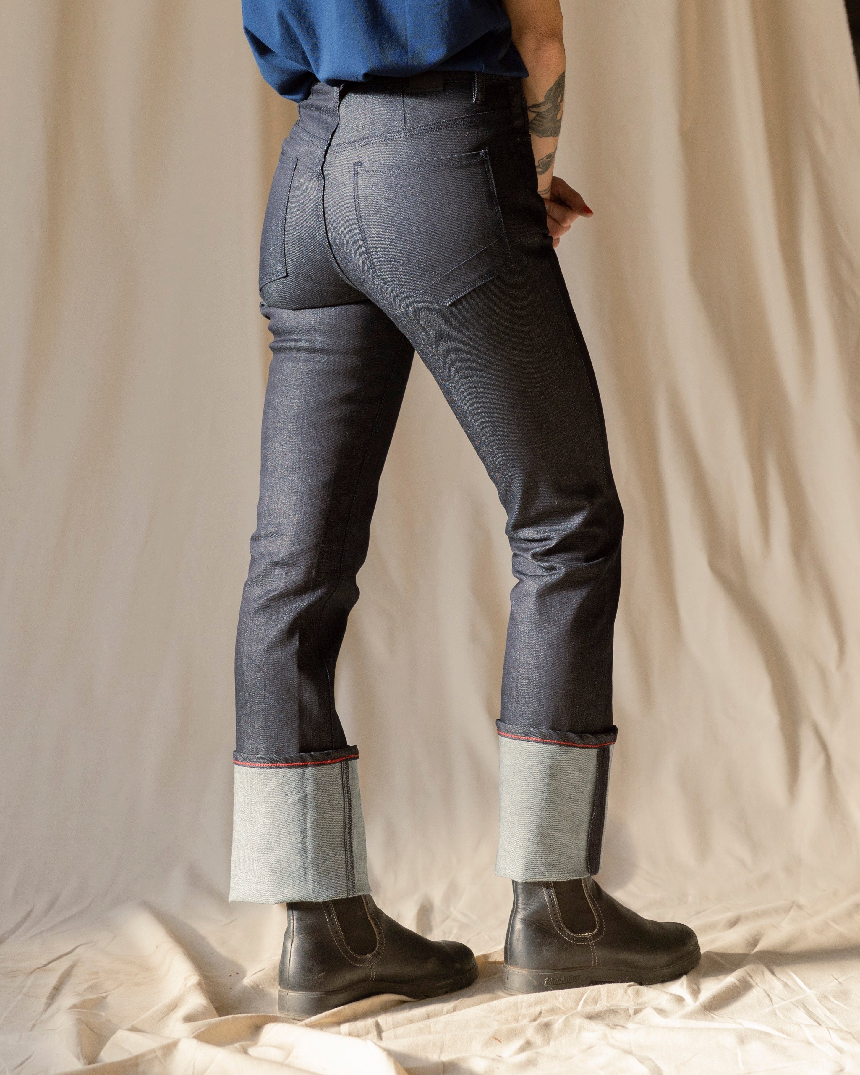 Madison | Raw Stretch | Tonal Stitch