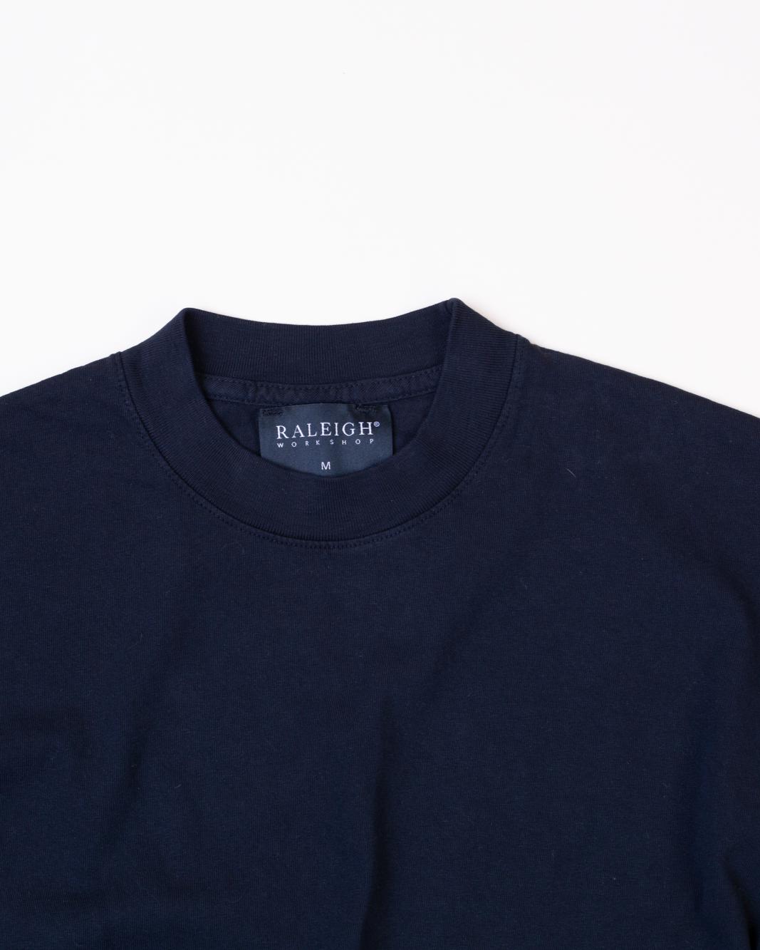 Crew Neck Tab Tee | Black