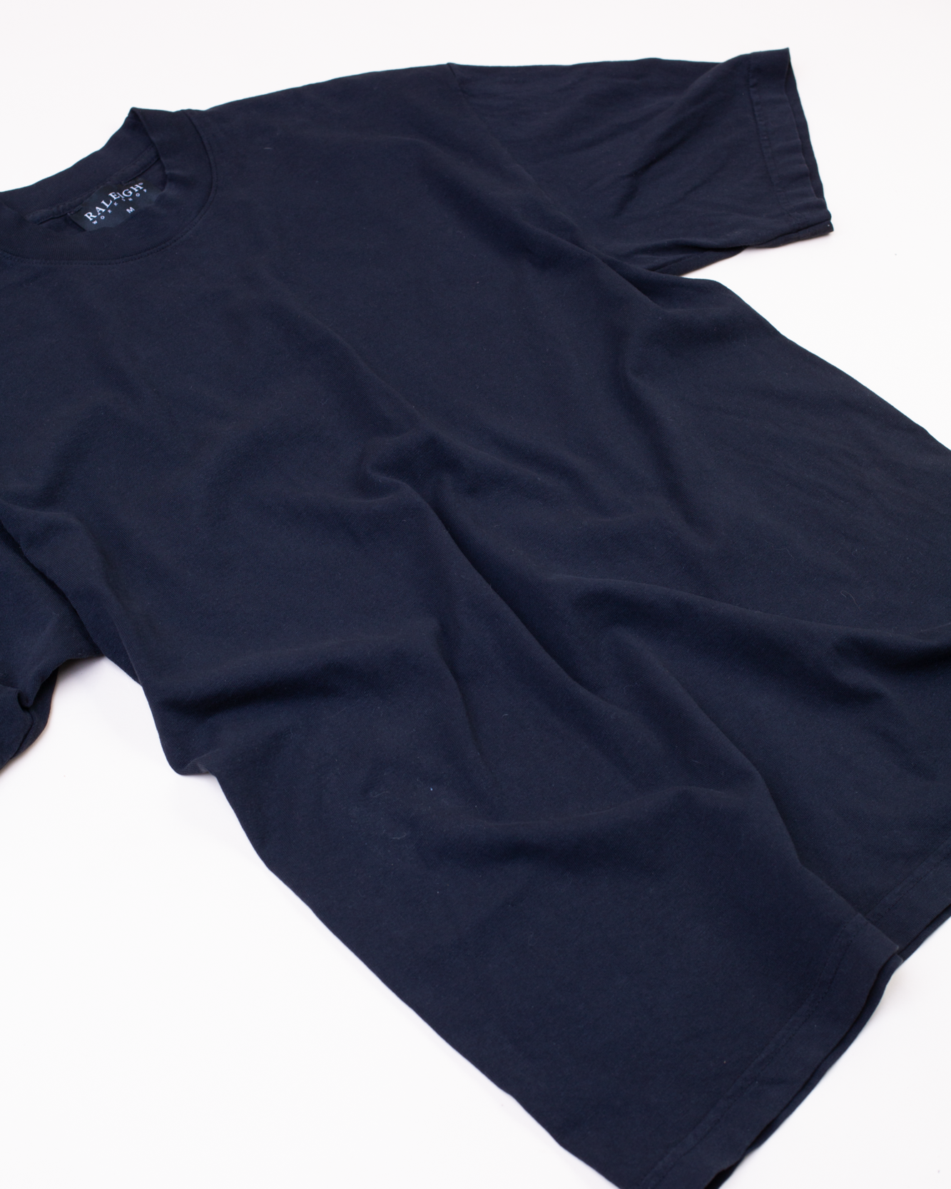 Crew Neck Tab Tee | Black
