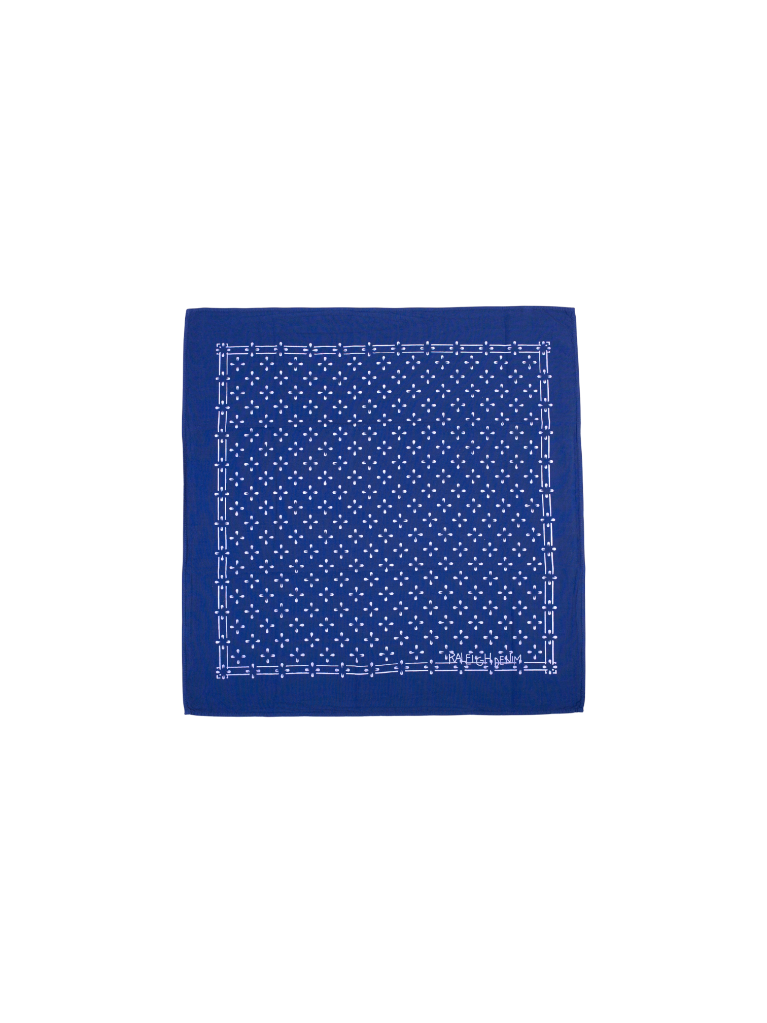 Bandana Flowers Print | Royal