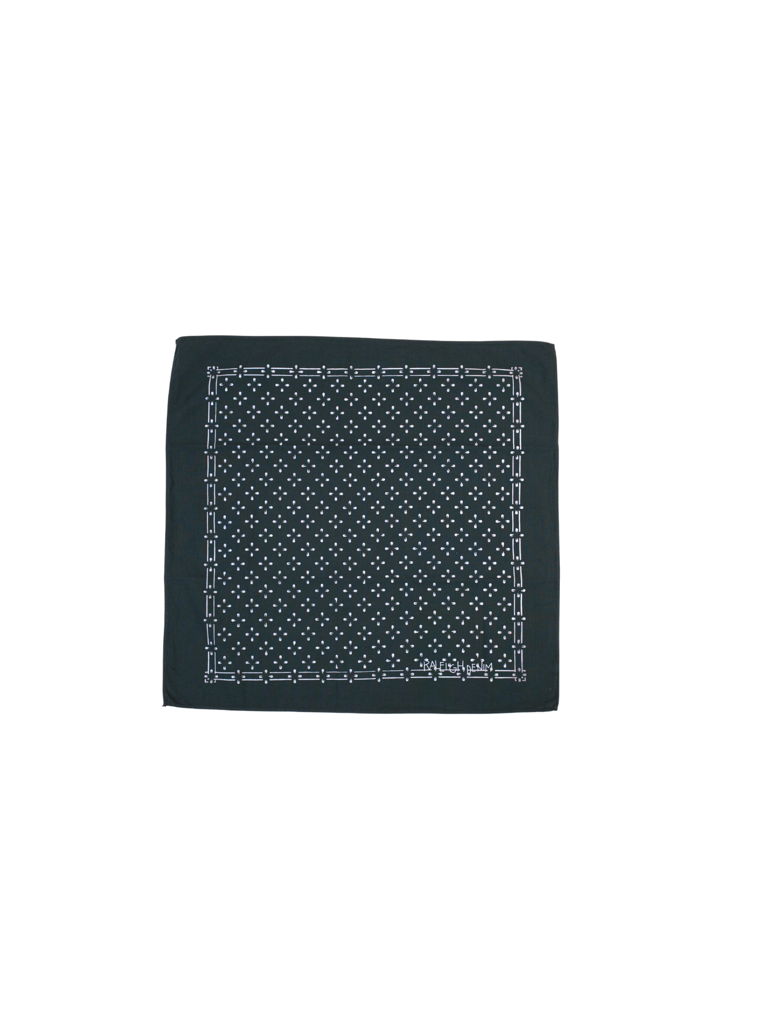 Bandana Flowers Print | Evergreen