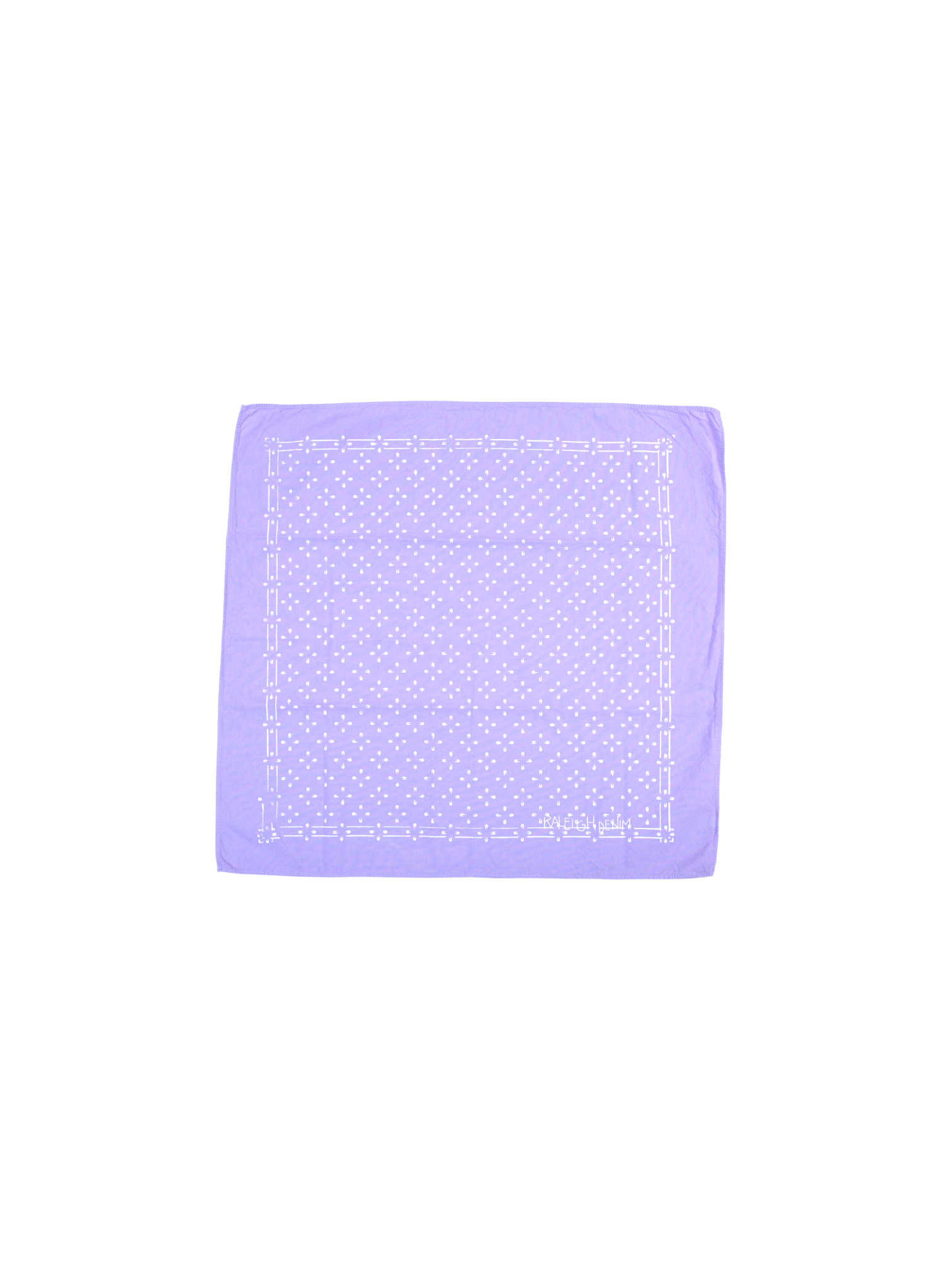 Bandana Flowers Print | Lavender