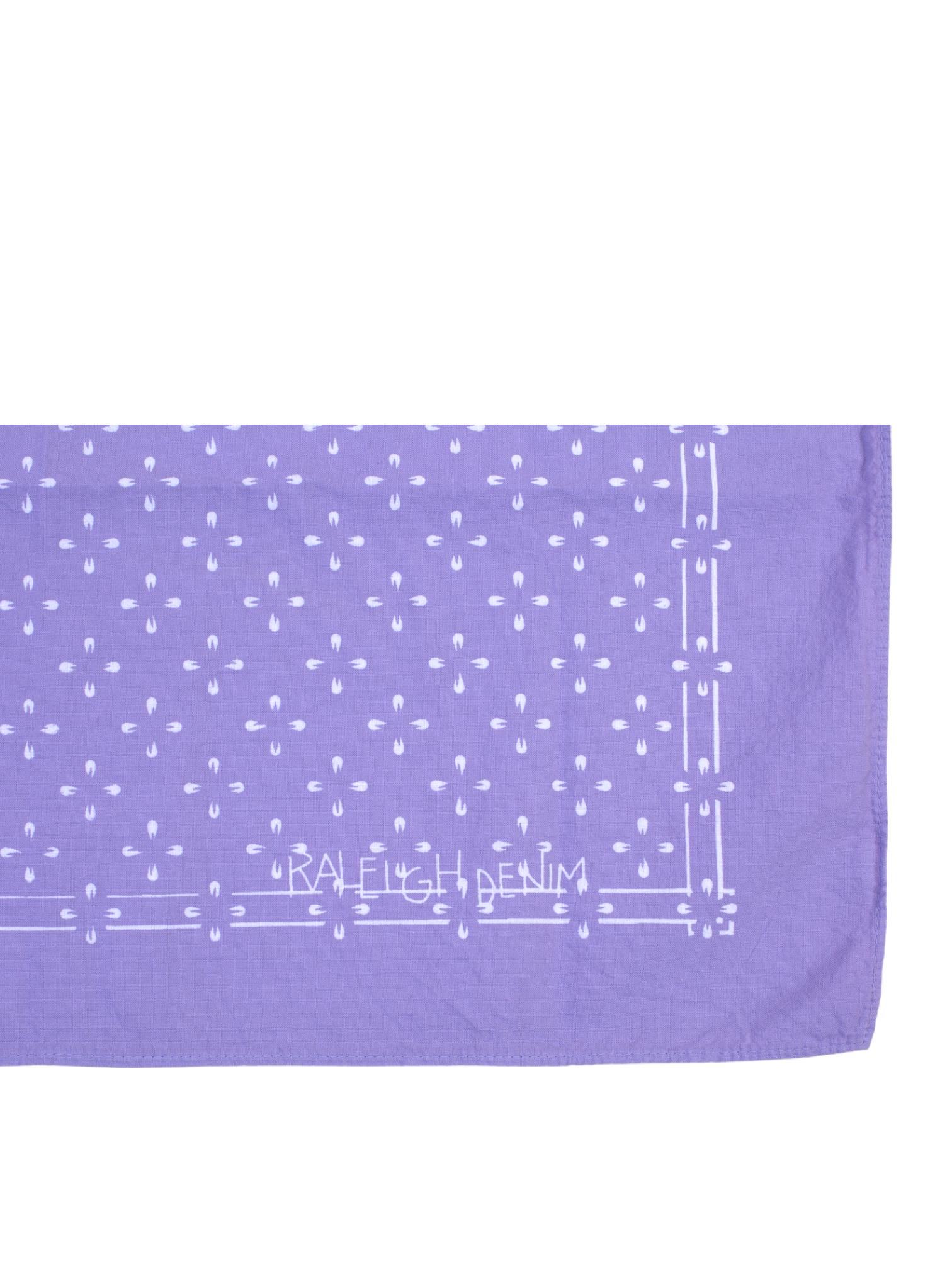 Bandana Flowers Print | Lavender