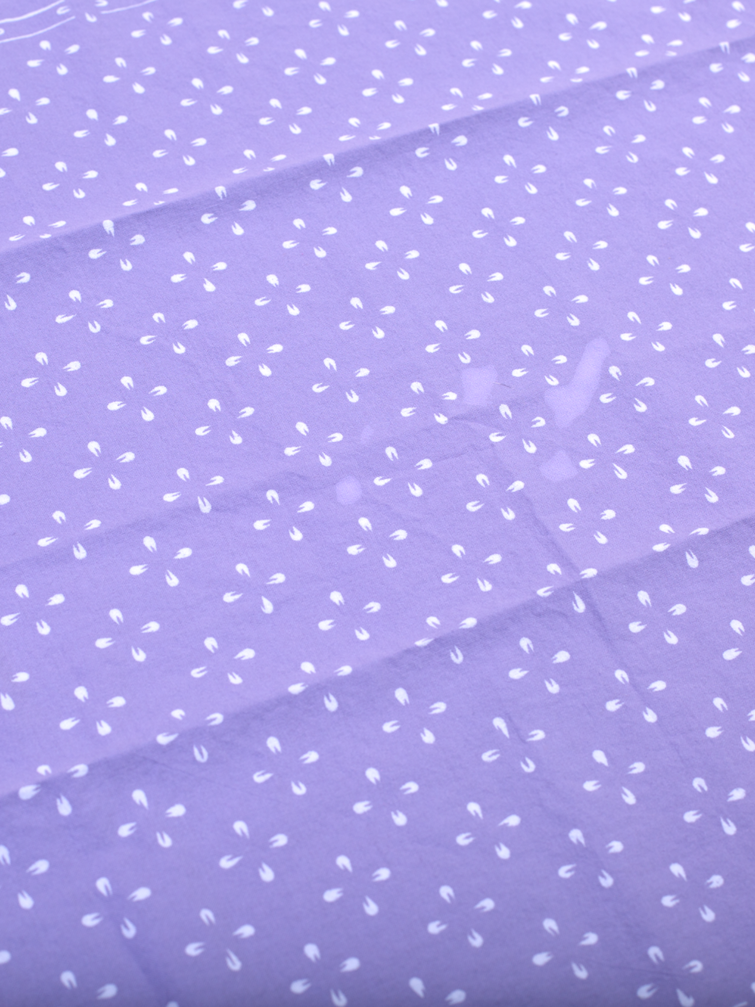 Bandana Flowers Print | Lavender