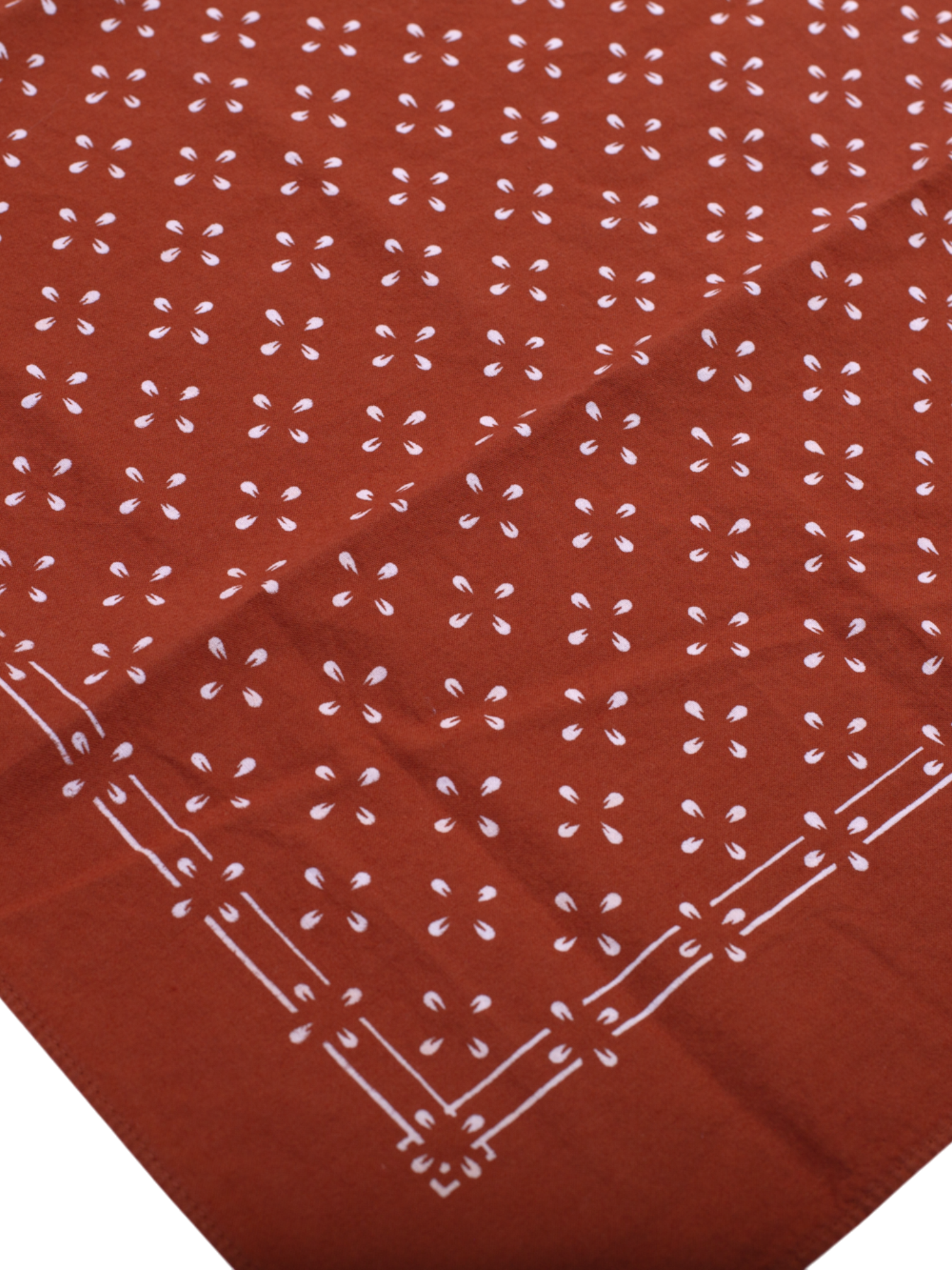 Bandana Flowers Print | Ginger