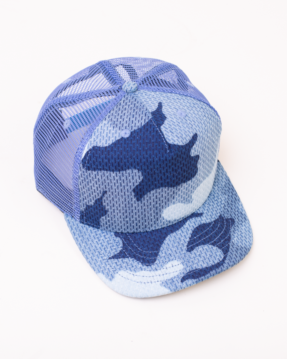 Trucker Hat | Ice Sashiko Camo
