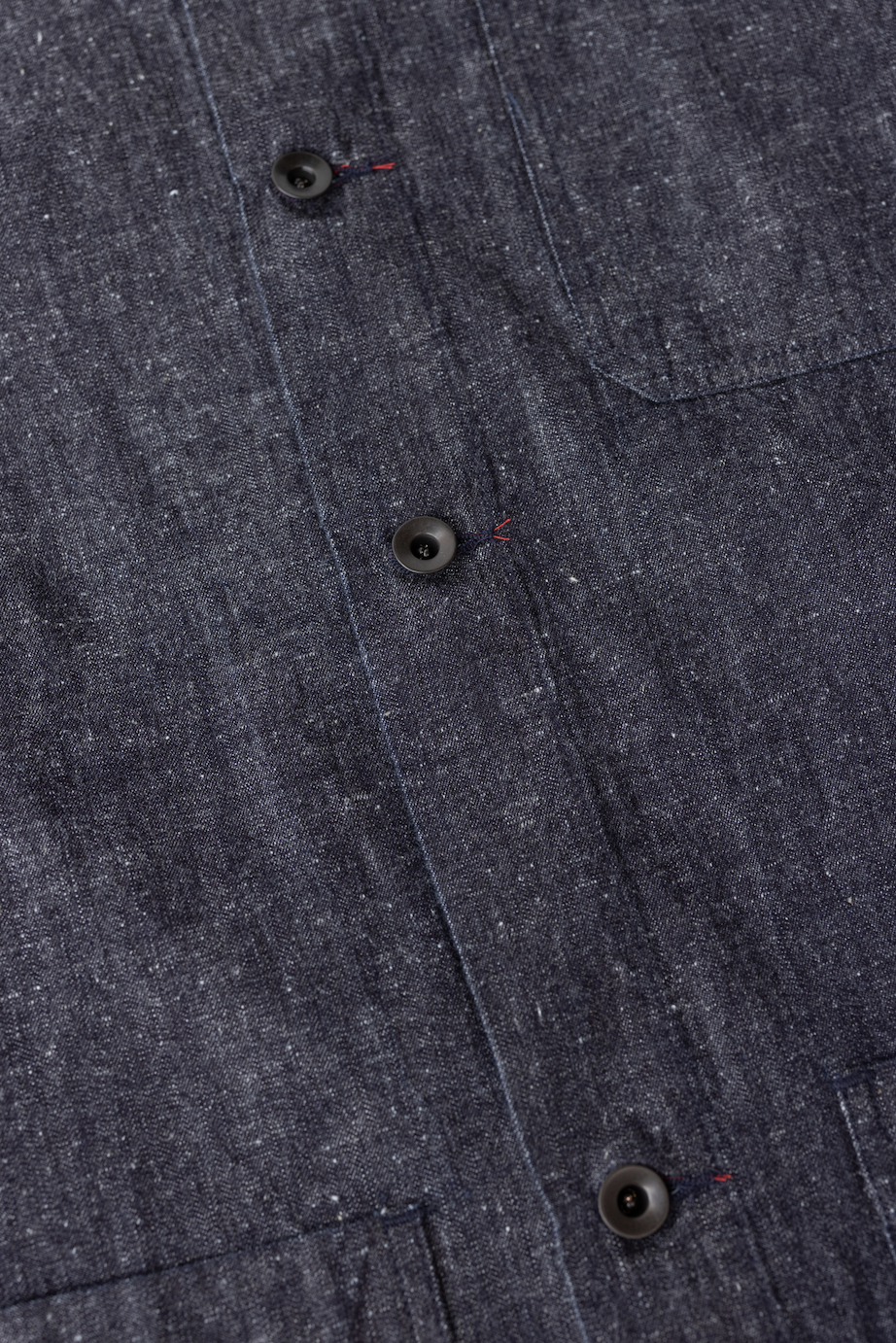angle: Denim Tweed | Raleigh Workshop Chore Coat in denim tweed