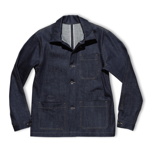 Patch Pocket Chore Coat | OG Selvage Denim