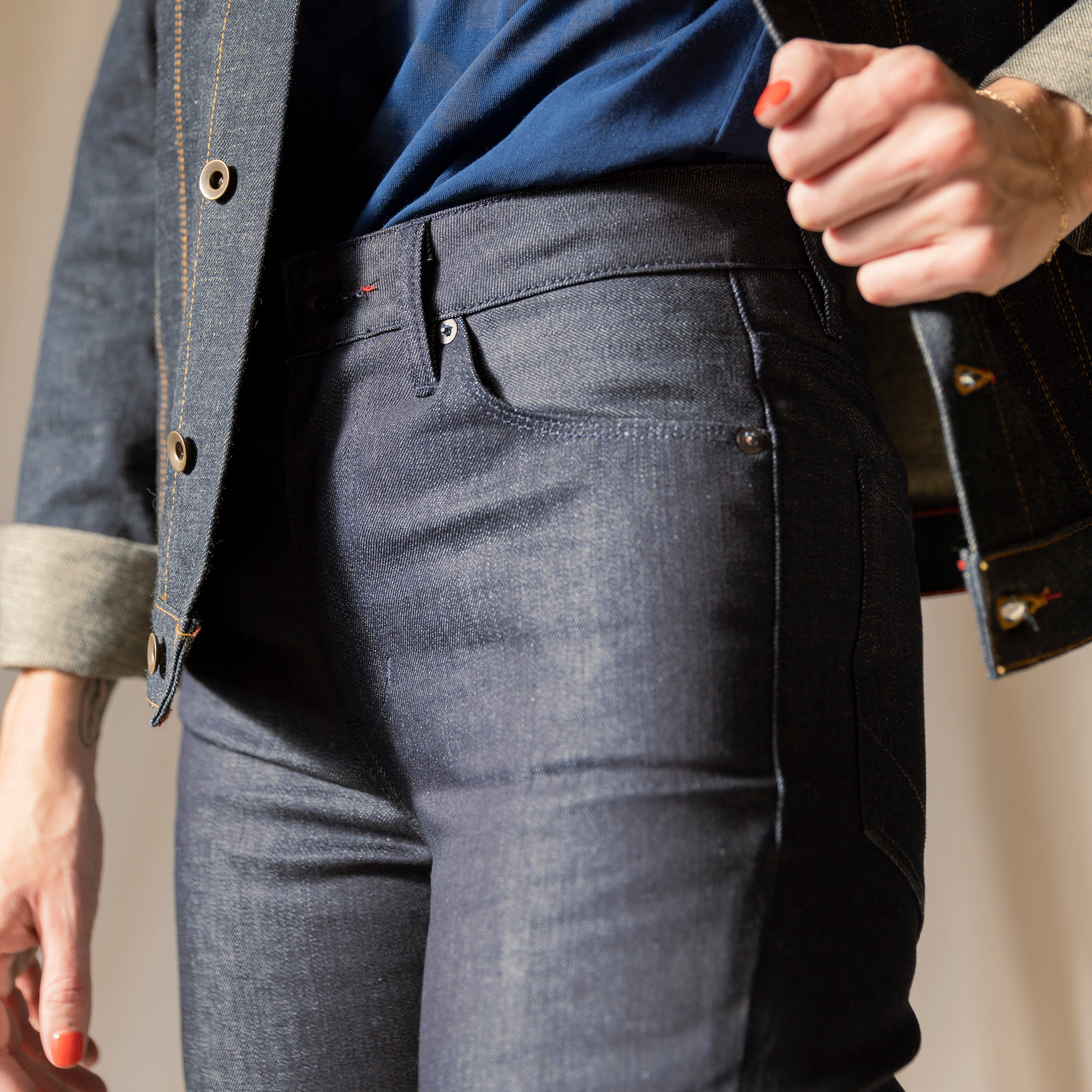 Madison | Raw Stretch | Tonal Stitch