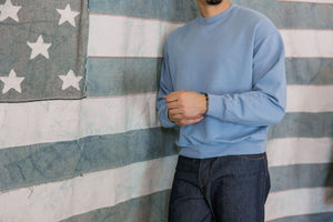 French Terry Jumper | Dolphin Blue