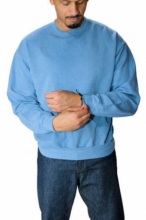 French Terry Jumper | Dolphin Blue