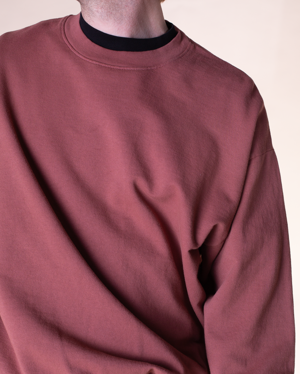 French Terry Jumper | Dark Mauve