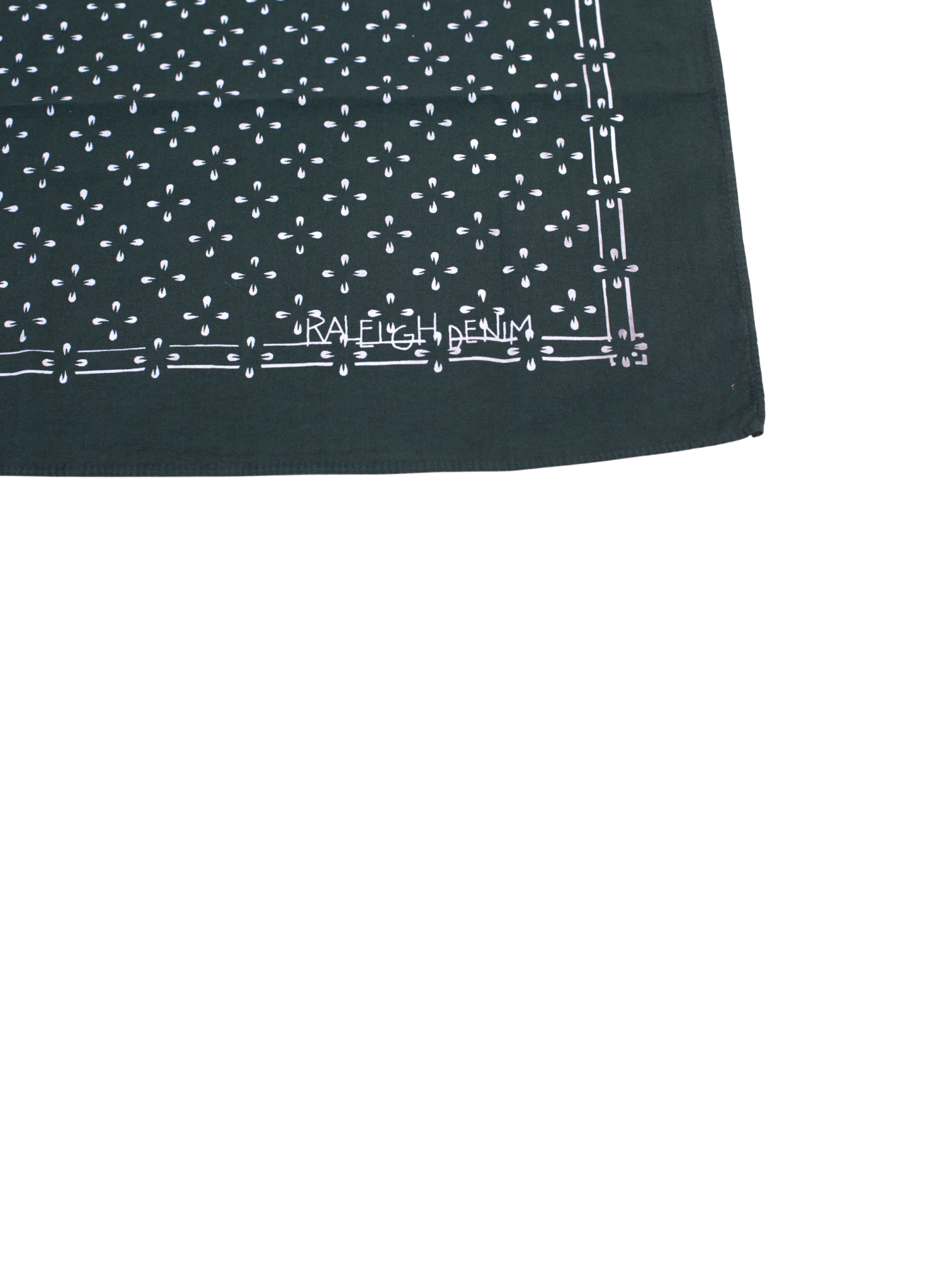 Bandana Flowers Print | Evergreen