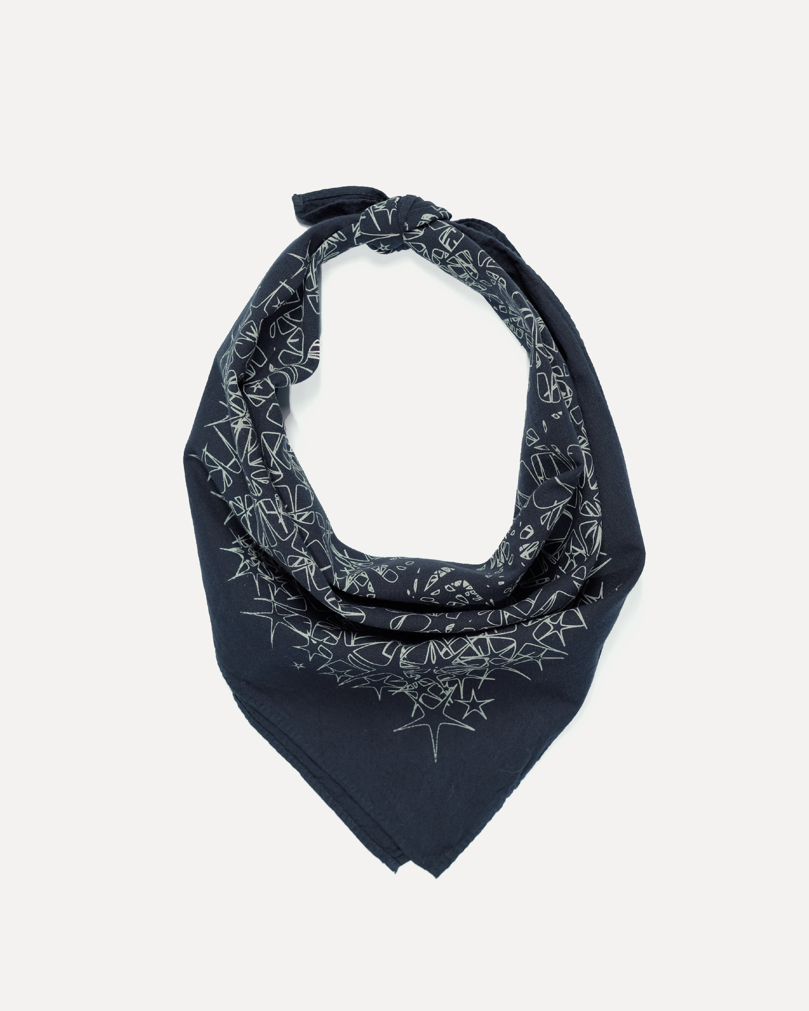 Bandana | Starry Stars - Dark Fathom
