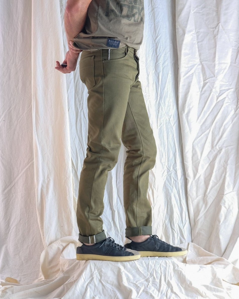 angle hover: Army Selvage