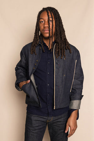 angle hover: OG Selvage Denim