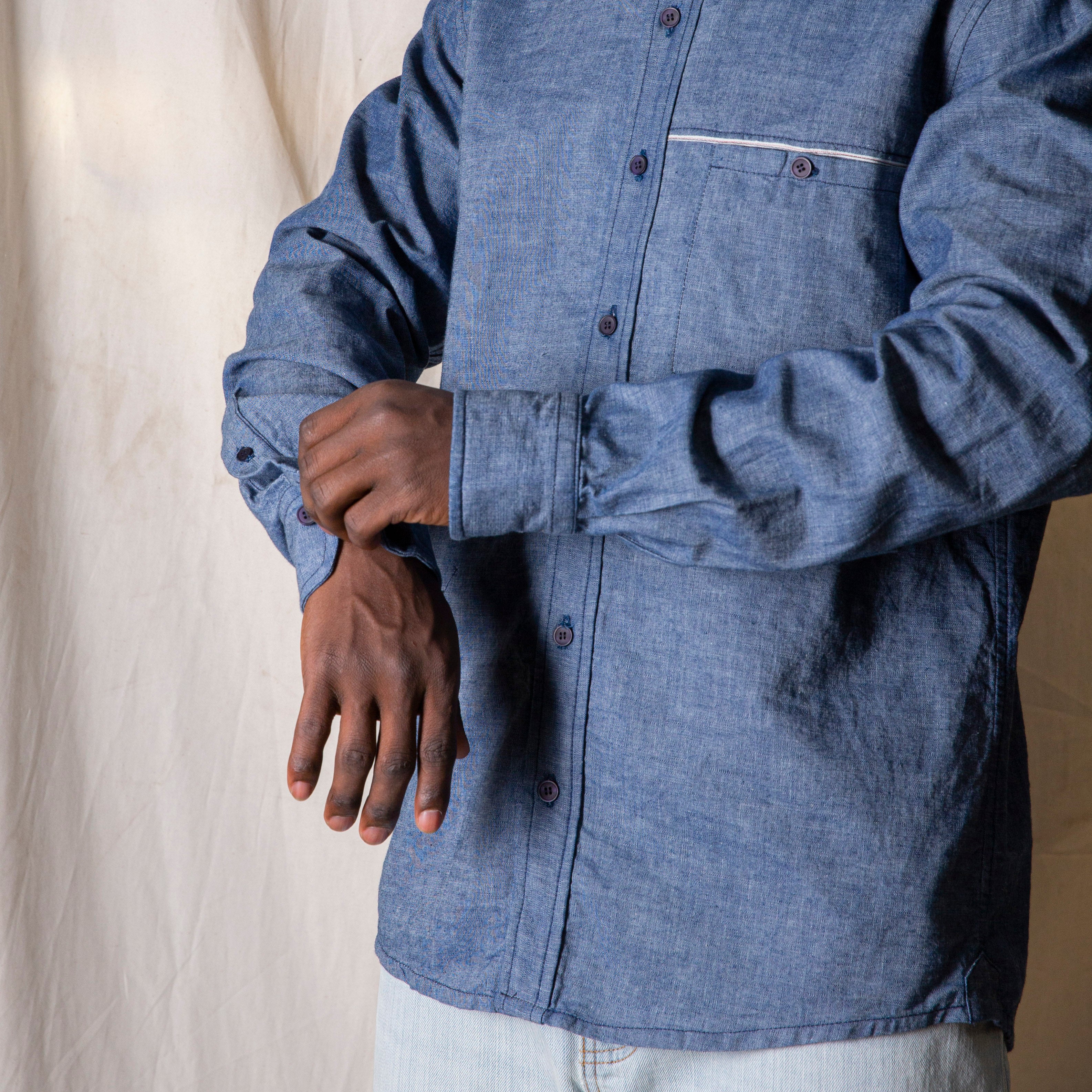 angle hover: Chambray Selvage