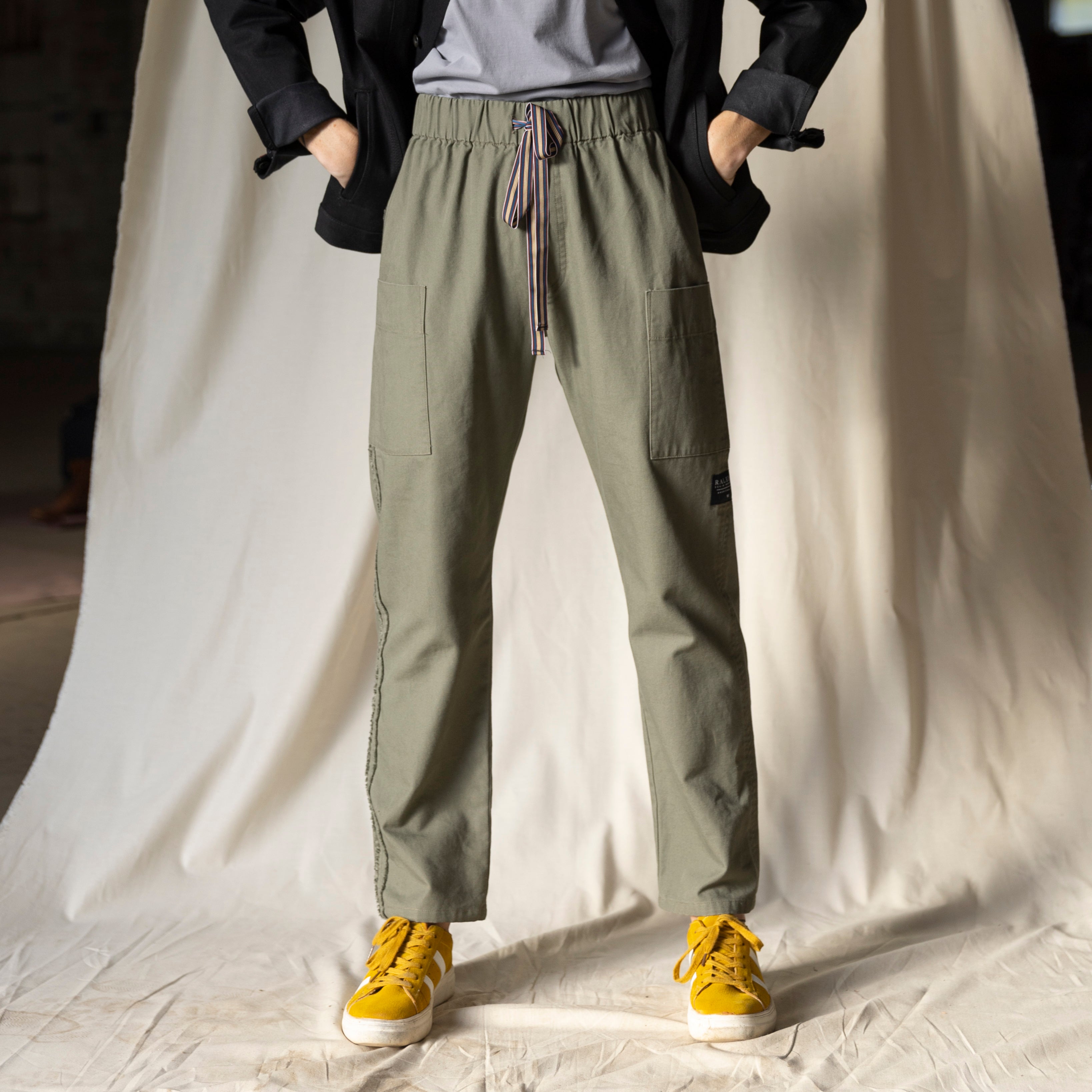 Pinpoint Canvas Five-Pocket - Stone – Duck Head
